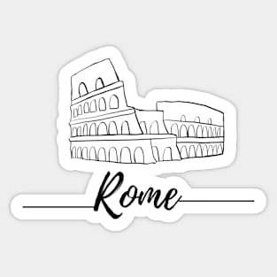 Rome Colosseum 2 Sticker